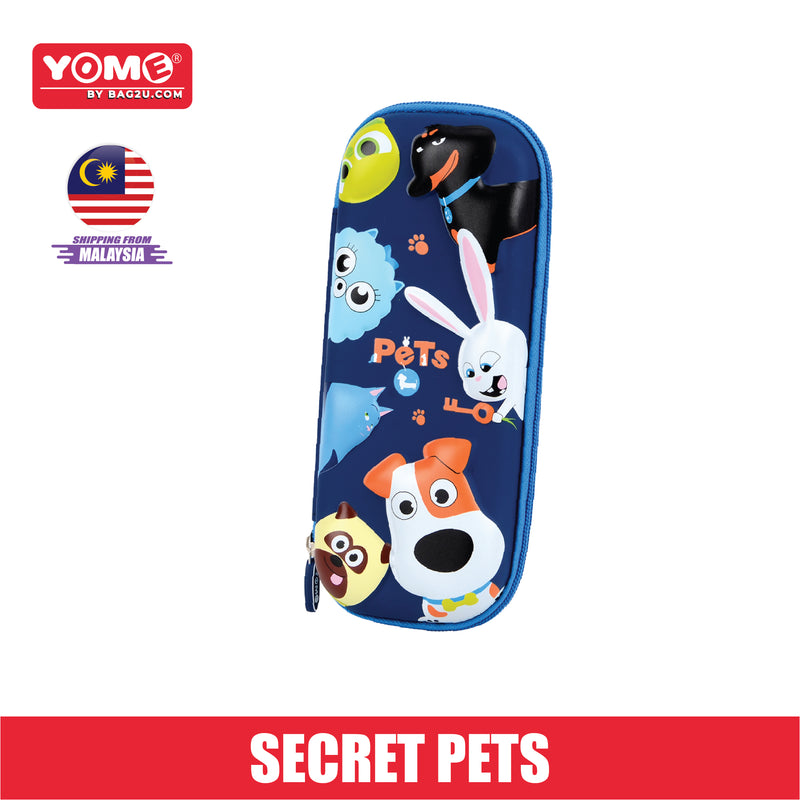 Yome Secret Pets Pencil Case