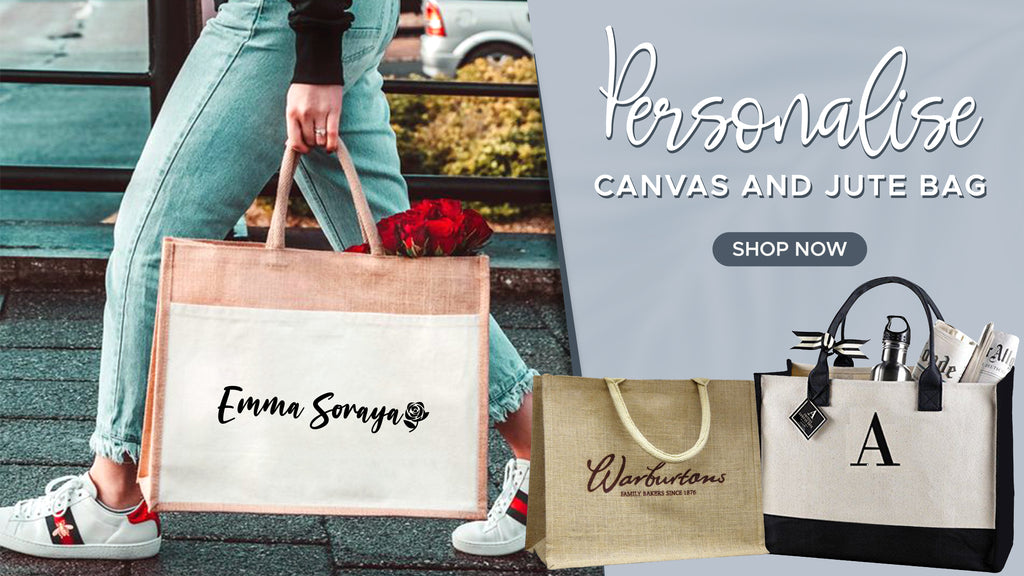 Personalise shopping bag jute bag canvas bag Malaysia local supplier ready stocks