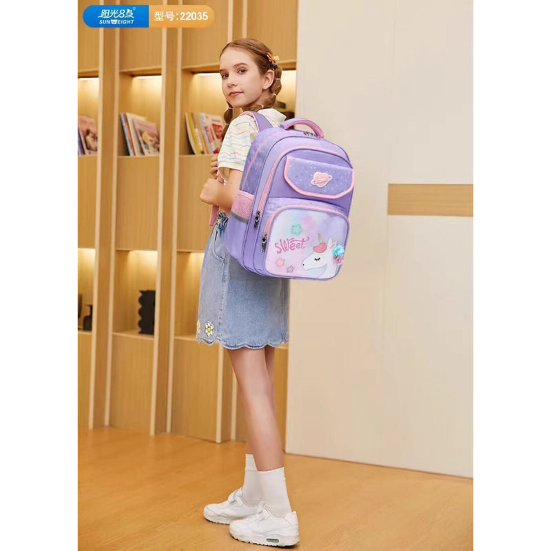 SunEight Tordz School Backpack Lightweight Large Capacity Beg Sekolah