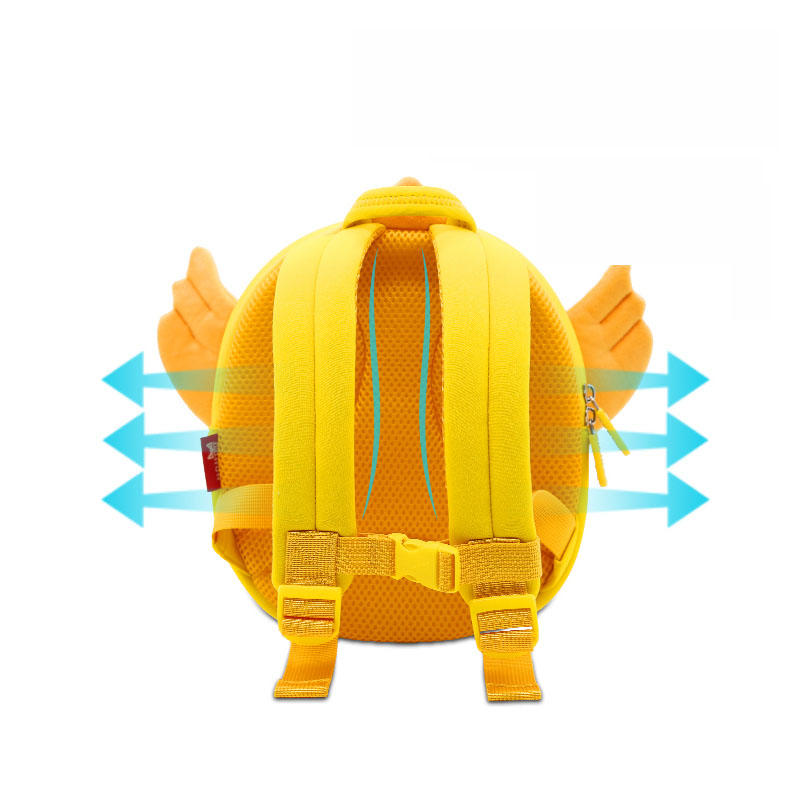 NOHOO Kid Magic Bird 3D Design School Bag Waterproof Preschool Backpack Bags