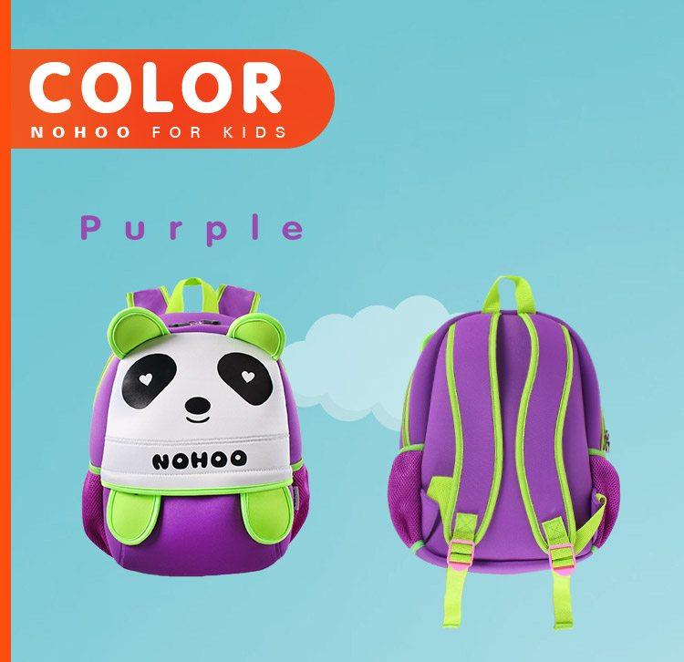 NOHOO Kid Loving Panda Design Children Boy Travel School Bag Beg Sekolah Bags A4