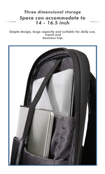 Bange Surge Laptop Backpack Laptop Bag College Study Bag Business Multi Compartment (15.6")