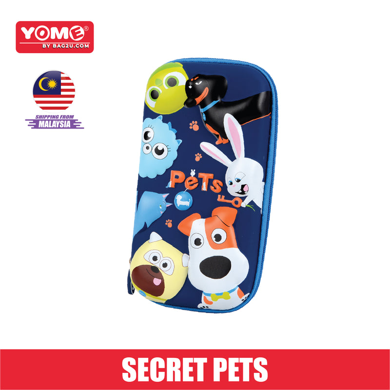 Yome Secret Pets Pencil Case