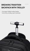 Arctic Hunter i-Viperz Trolly Laptop Backpack Multi-Functional Ergonomics Multi-Compartment (15.6")