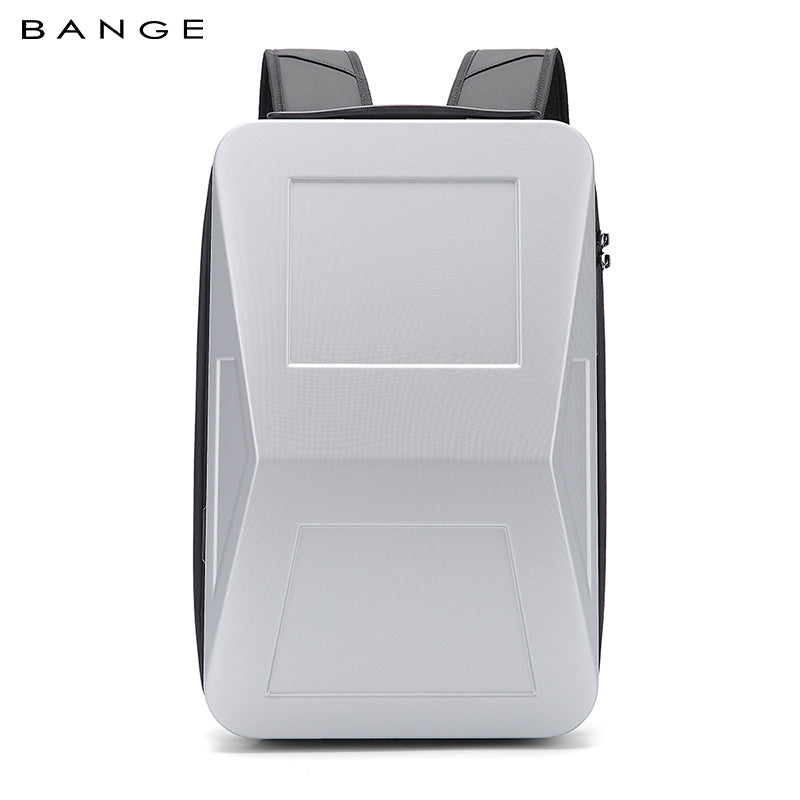 Bange Sanctuary Stylish Hard Case Expandable Laptop Backpack Easycarry Multi Compartment (15.6")