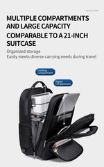 Arctic Hunter i-Zeyrox Trolly Laptop Backpack Multi-Functional Ergonomics Multi-Compartment (15.6")