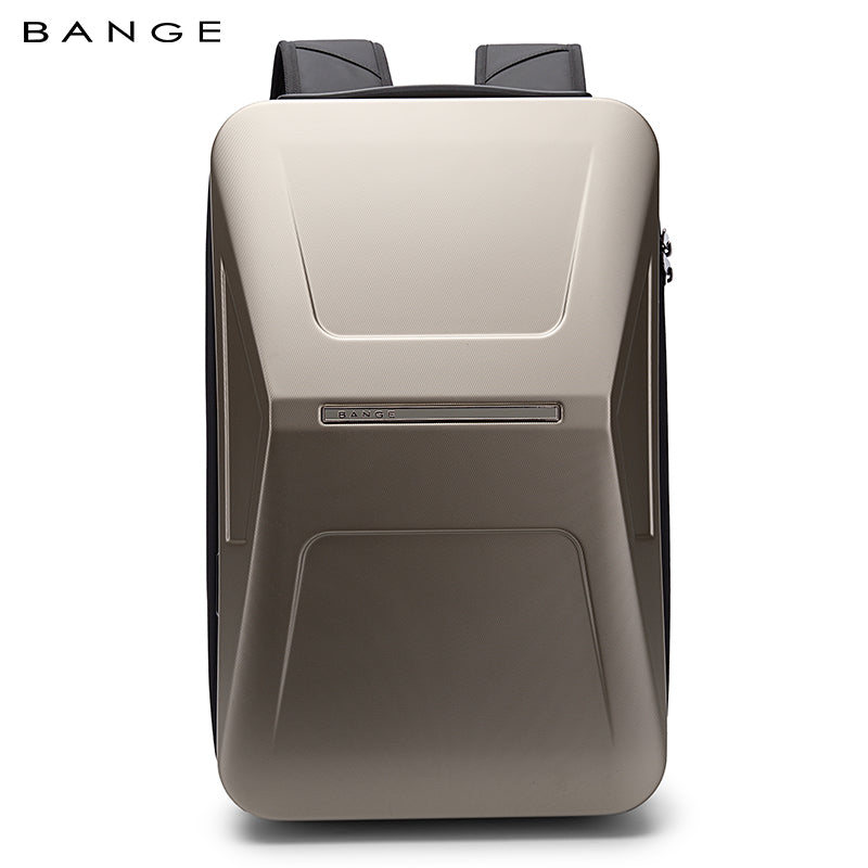 Bange Shelter Stylish Hard Case Laptop Backpack Futuristic Design Trendz Business Travel Backpack (15.6")