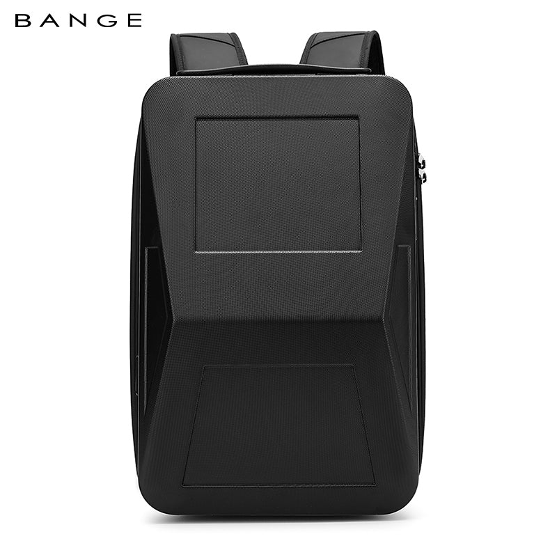 Bange Sanctuary Stylish Hard Case Expandable Laptop Backpack Easycarry Multi Compartment (15.6")