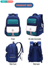 SunEight Gorge School Backpack Beg Sekolah Unisex Colorful Simple Design