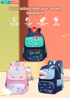 SunEight Checkz School Backpack Beg Sekolah unicorn dinosaur rabbit