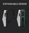 Bange Sanctuary Stylish Hard Case Expandable Laptop Backpack Easycarry Multi Compartment (15.6")