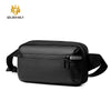 Golden Wolf Stealth Anti-Theft Zipper Crossbody Travel Light Weight Sling Bag