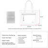 Chantria Mellow Women Tote Bag Business Travel Multi Compartment Easy Carry Trend