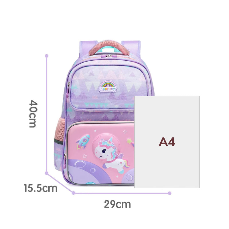 SunEight Snazz Ergonomic Spine Protection Primary School Bag