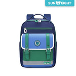 binbes® by SunEight Smartz Ergonomic Spine Protection Primary School Bag with 26° Back Fit