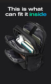 Bange Floridaz Trend Stylish Fashion Business Travel Laptop Backpack Simple Big Capacity Laptop Backpack (15.6")