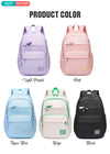 SunEight Macaronz School Backpack Beg Sekolah Color Cantik Multi Compartment