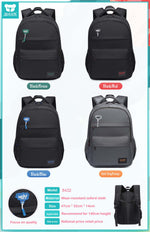 SunEight Coolz School Backpack Simple Large Capacity Beg Sekolah Unisex