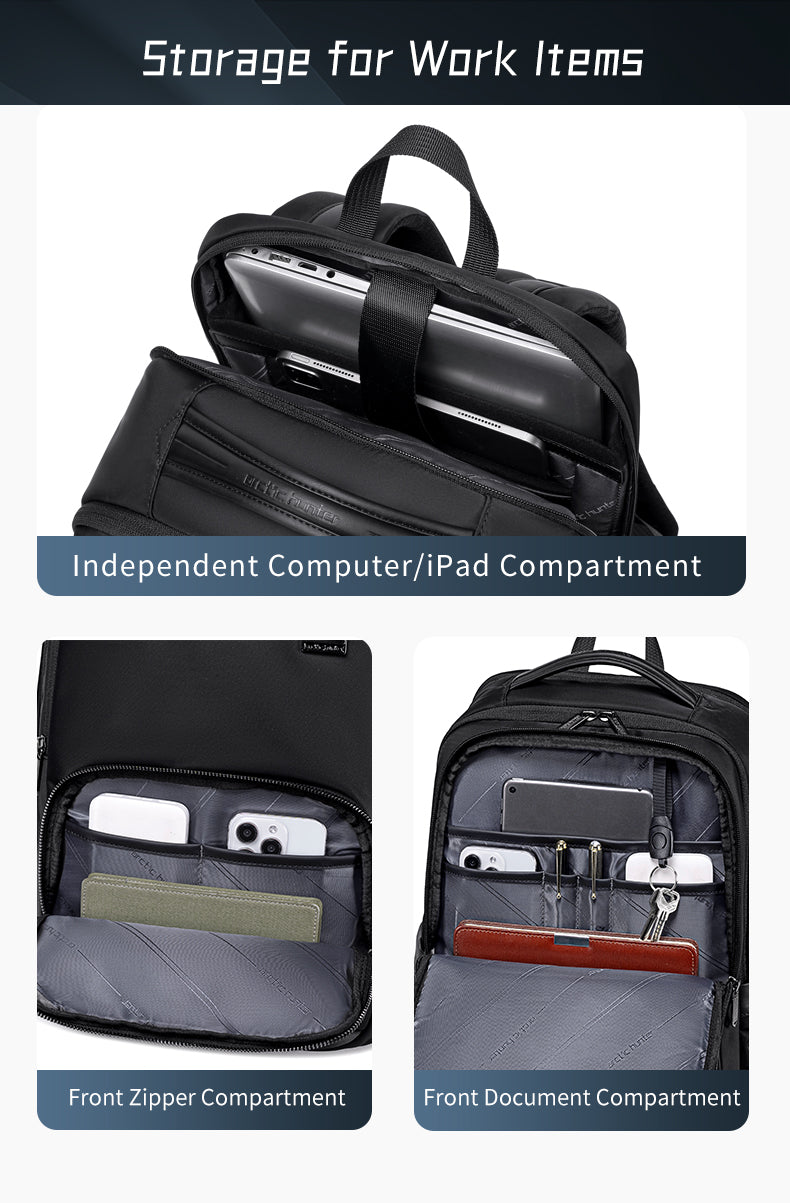 Arctic Hunter i-Tusk Business Multicompartment Laptop Backpack (15.6")