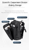 Arctic Hunter i-Vacura Airpack Multi Compartment Laptop Backpack Business Travel Laptop Bag (15.6")
