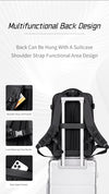 Arctic Hunter i-Vacura Airpack Multi Compartment Laptop Backpack Business Travel Laptop Bag (15.6")