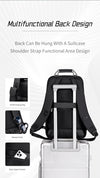 Arctic Hunter i-Metro Backpack Light Weight Multi-Compartment Men's Laptop Backpack Water Bottle Big Capacity (15.6")