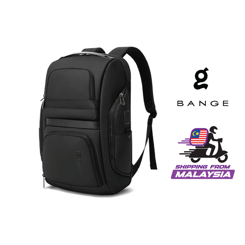 Bange Surge Laptop Backpack Laptop Bag College Study Bag Business Multi Compartment (15.6")