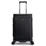 Bange i-Albertz 20" Microfiber Trolley Suitcases Luggage Hand Trolley Hard Case Bag TSA Lock (17")