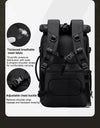 Golden Wolf Navigator Ultra Light Travel USB Port Student Laptop Backpack (15.6")