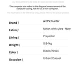 Arctic Hunter i-Mutant Briefcase Laptop Sling bag Design Separation Compartment Messenger Bag Sling Bag UNISEX