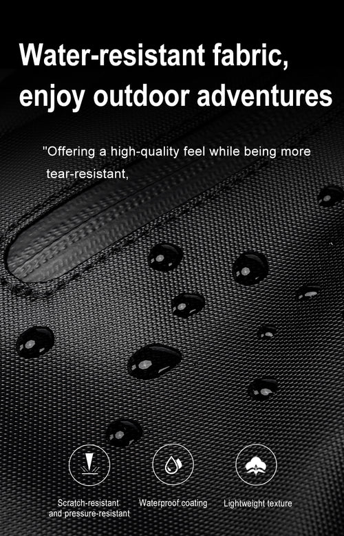 Golden Wolf Flux Anti-Theft Zipper Crossbody Travel Light Weight Sling Bag (11")