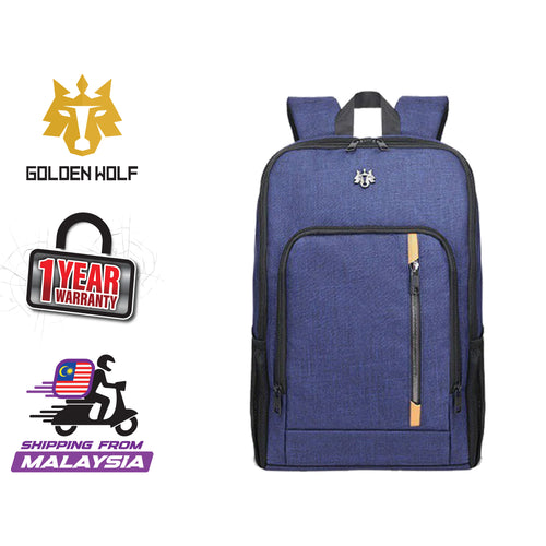 Golden Wolf Raptor Backpack (14" Laptop)