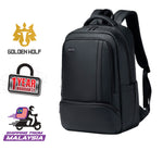 Golden Wolf Dungeonz Ultra Light Travel Multicompartment Business Student Laptop Backpack (15.6")