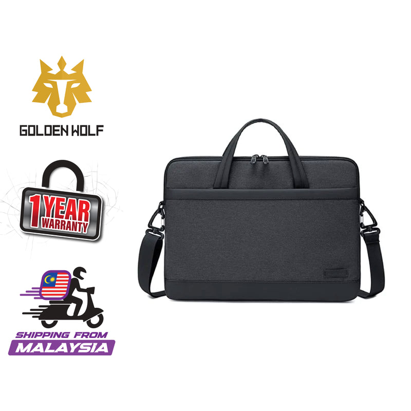 Golden Wolf i-Declan Laptop Briefcase