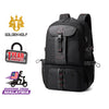 Golden Wolf Trax Multi Compartment Big Capacity Laptop Backpack (17")