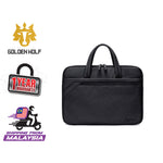 Golden Wolf i-Owen Laptop Briefcase (Polyester Material)