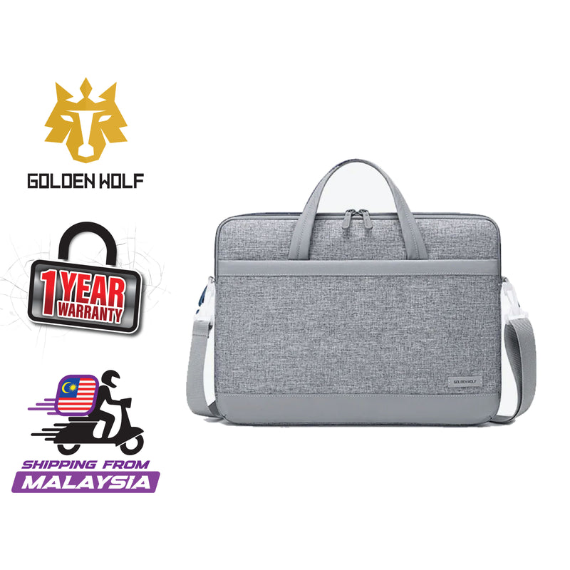 Golden Wolf i-Declan Laptop Briefcase