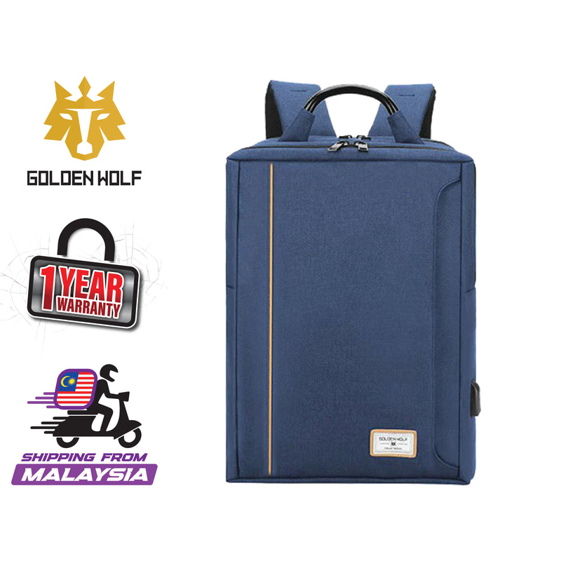 Golden Wolf Coupe Backpack (15.6" Laptop)