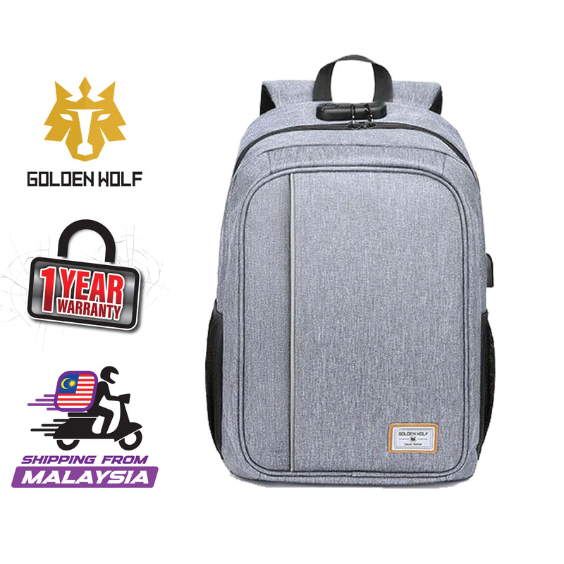 Golden Wolf Cronos Backpack (15.6" Laptop)