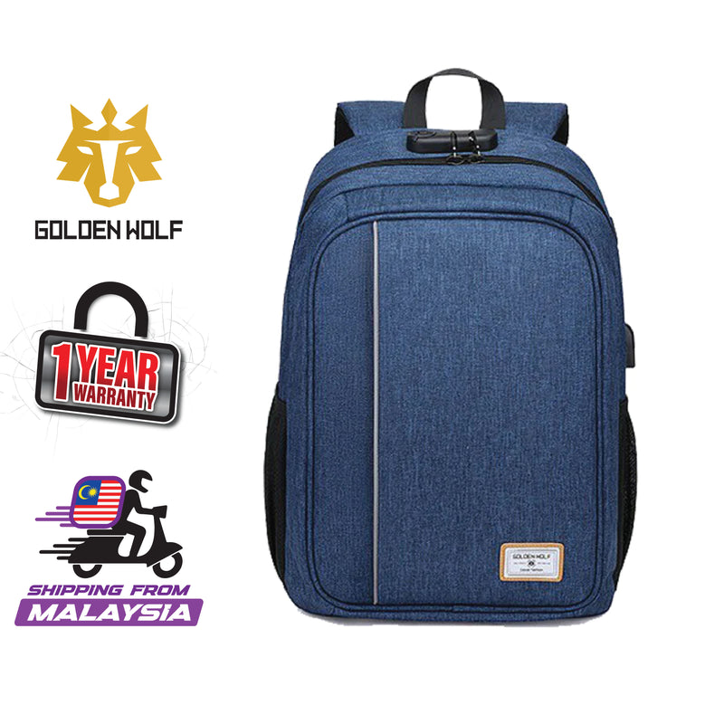 Golden Wolf Cronos Backpack (15.6" Laptop)