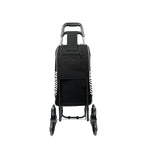 Bag2u Foldable Smooth Wheel Lightweight Large Capacity Foldable Shopping Trolley