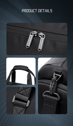 Arctic Hunter i-Crusher Travel Bag 2in1 Dry and Wet Separation Compartment Messenger Bag Sling Bag UNISEX