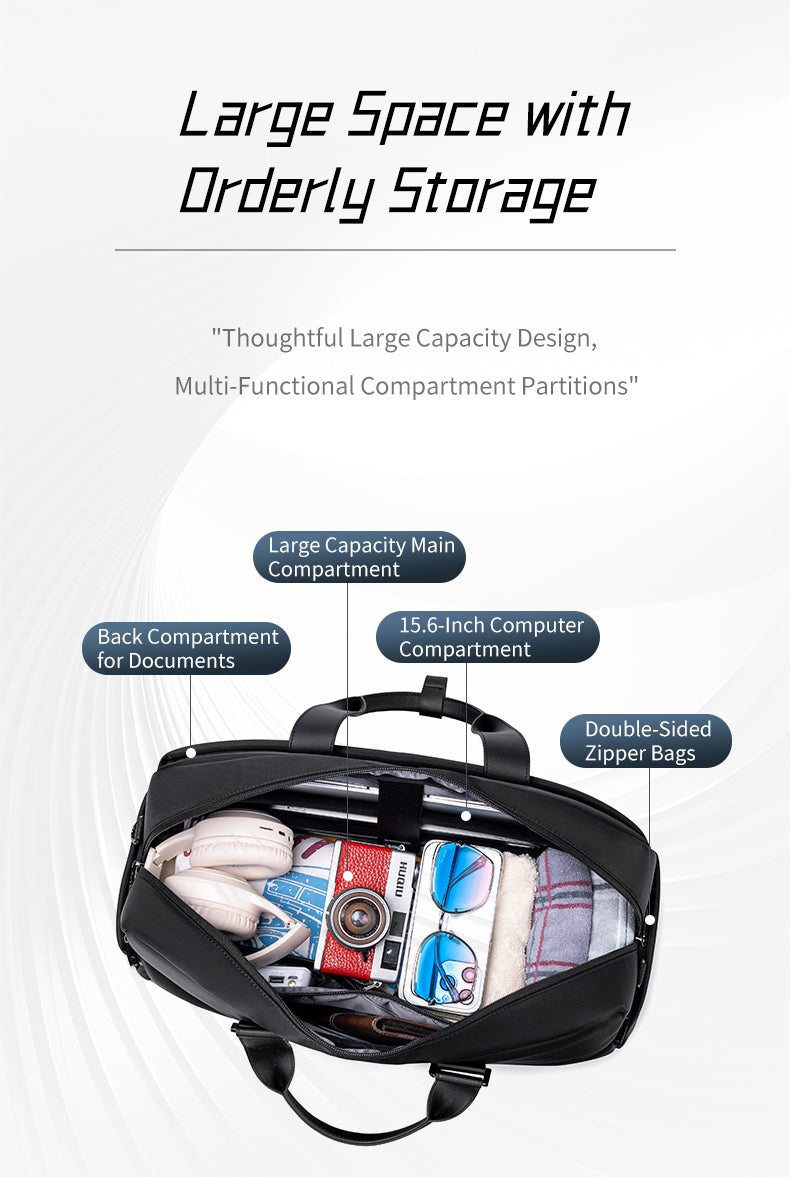Arctic Hunter i-shiver Travel Bag Design Dry and Wet Separation Compartment Messenger Bag Sling Bag UNISEX