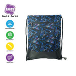 Bag2u Polyester Drawstring Bag Waterproof Outdoor Sport Bag Sport Backpack for Gym Hiking Marathon Bag Beg Sukan