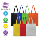 90gsm Ultrasonic Eco Friendly Reusable Go Green Shopping Bag Handbag Woman Non-Woven Bag (READY STOCK AVAILABLE!!!)