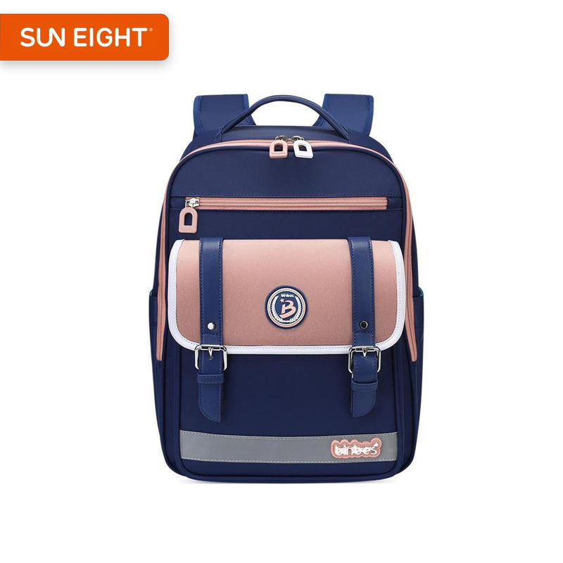binbes® by Sun Eight Smartz Ergonomic Spine Protection Primary School Bag with 26° Back Fit