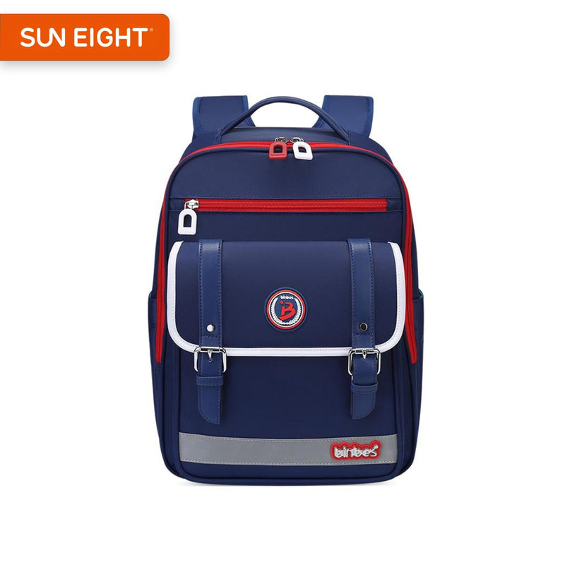 binbes® by Sun Eight Smartz Ergonomic Spine Protection Primary School Bag with 26° Back Fit