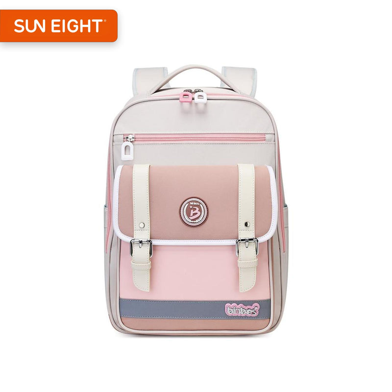 binbes® by Sun Eight Smartz Ergonomic Spine Protection Primary School Bag with 26° Back Fit