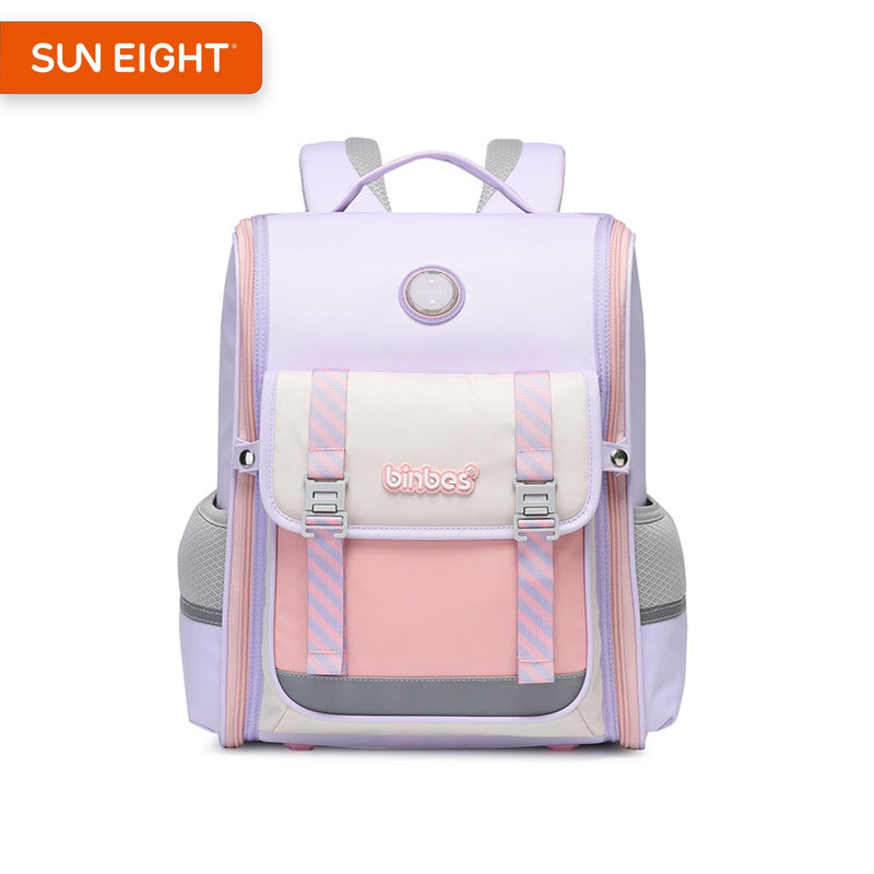 binbes® by Sun Eight Tomz Ergonomic Spine Protection Primary School Bag with 26° Back Fit