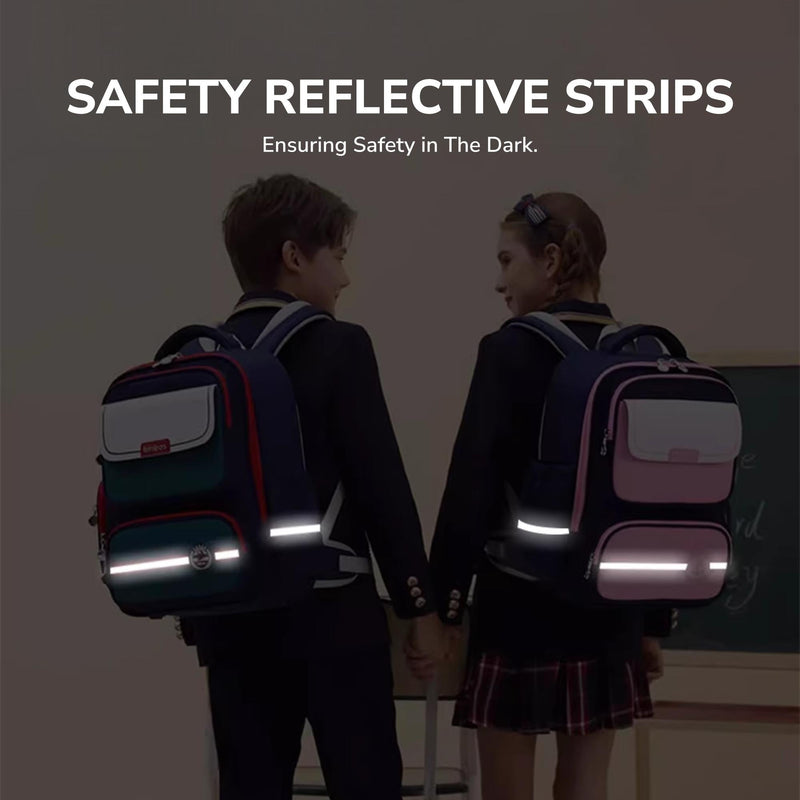 Sun Eight Bucktonz Ergonomic Spine Protection Primary School Bag